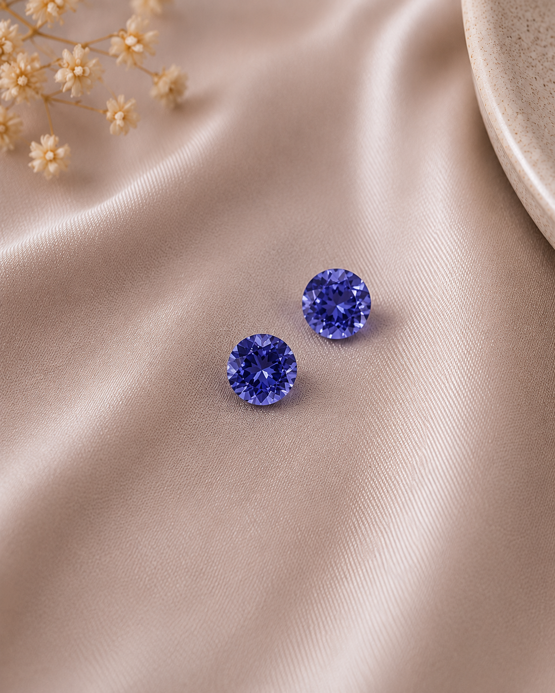 Tanzanite violet blue - 0,88ct